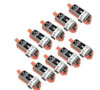 DEFIYAN Compatible Ink Cartridge Compatible With IP100 IP110 IP100B TR150 PGI-35 CLI-36 35 36 Printers(10BK)