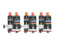 DEFIYAN Compatible Ink Cartridge Compatible With IP100 IP110 IP100B TR150 PGI-35 CLI-36 35 36 Printers(3SET)