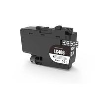 DEFIYAN Compatible Ink Cartridge Compatible With LC406 Series Printers HL-JF1 MFC-J4335DW MFC-J4345DW MFC-J4535DW J5955DW MFC-J6555DW J6955DW(1PC-LC406BK)