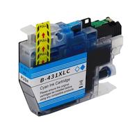 DEFIYAN Compatible Ink Cartridge Compatible With LC431 LC431XL Compatible With MFC-J6955DW J6957DW J6959DW Printers(Cyan)