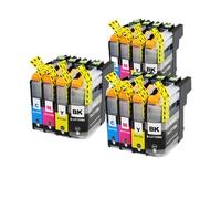 DEFIYAN Compatible Ink Cartridge Compatible With MFC-J245 MFC-J470DW MFC-J475DW MFC-J650DW MFC-J870DW MFC-J4410DW With Full Ink 4Color LC133(3 SET)