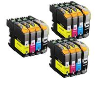 DEFIYAN Compatible Ink Cartridge Compatible With MFC-J5720 J4120 J4620 J5320 DCP-J562DW MFC-J480DW LC231 LC233(3SETS (12PCS))