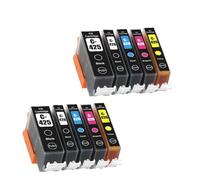 DEFIYAN Compatible Ink Cartridge Compatible With MG5140 MG5240 MG5340 MX714 IP4840 IP4940 IX6540 MX884 PGI425 CLI426 PGI425XL(2 SETS (10 PCS))