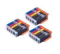 DEFIYAN Compatible Ink Cartridge Compatible With MG5440 MG5540 MG5640 MG6340 450 PGI-450 CLI-451 Color 450 451(BKPBKCMY-3SET)