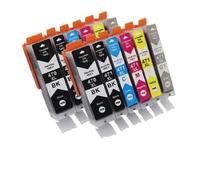 DEFIYAN Compatible Ink Cartridge Compatible With MG5740 MG6840 TS5040 TS6040 PGI470 CLI471 470 471 Full Ink Supply(2 SETS)