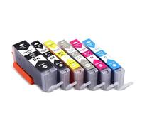 DEFIYAN Compatible Ink Cartridge Compatible With MG5790 MG5795 MG7790 TS5090 TS8090 PGI-970 CLI-971 D 970XL 971XL(6Color 1set)