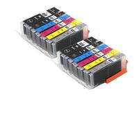 DEFIYAN Compatible Ink Cartridge Compatible With MG6340 MG7140 IP8740 PGI-450XLBK PGI-450 CLI-451 450 451 450XL 451XL(2SETS (12PCS))