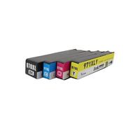 DEFIYAN Compatible Ink Cartridge Compatible With Officejet Pro X451dn X451dw X476dn X476dw X551dw X576dw Models 970XL 971XL 970 971 XL(1SET(4PC))