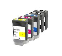 DEFIYAN Compatible Ink Cartridge Compatible With PFI-120 PFI120 Compatible With ImagePROGRAF IPF TM-200 TM-205 TM-300 TM-305 Printers(ONE SET 5 COLORS)