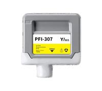 DEFIYAN Compatible Ink Cartridge Compatible With PFI 307 PFI-307 Compatible With ImagePROGRAF IPF 830 840 850 Printers With Chip Pigment Ink Tank(307-Y-Pigment)