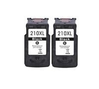DEFIYAN Compatible Ink Cartridge Compatible With PG 210 CL 211 XL IP2700 IP2702 MP240 MP250 Printers Replacement Compatible With PG210 CL211(2 BLACK)