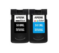 DEFIYAN Compatible Ink Cartridge Compatible With PG510 CL511 PG510XL CL511XL Compatible With IP2700 MP230 MP240 MP250 MP260 MP270 MP280(1SET)