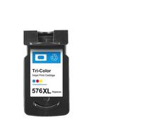 DEFIYAN Compatible Ink Cartridge Compatible With PG575 CL576 Compatible With TS3550i TS3551i TR4750i TR4751i Printers(CL576 C)