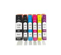 DEFIYAN Compatible Ink Cartridge Compatible With PGI-280 CLI-281 Compatible With TS8120 TS8220 TS8320 TS8322 TS9120 TS9520 TS9521C Printers(1SET 6PCS)