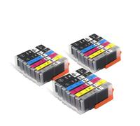 DEFIYAN Compatible Ink Cartridge Compatible With PGI 450XL CLI 451XL Compatible With MG6340 MG7140 IP8740 Printers(3 sets)