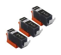 DEFIYAN Compatible Ink Cartridge Compatible With PGI-525 CLI-526 Compatible With IP4850 IP4950 IX6550 MG5150 MG5250 MG5350 MG6150 MG6250 MG8150(525K 3PC)