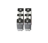 DEFIYAN Compatible Ink Cartridge Compatible With PGI 570 CLI 571 MG5750 MG5751 MG5752 MG5753 MG6850 MG7750 MG6853 MG7753(2 BK(570))