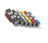 DEFIYAN Compatible Ink Cartridge Compatible With PGI 570 CLI 571 MG5750 MG5751 MG5752 MG5753 MG6850 MG7750 MG6853 MG7753(1 SET)