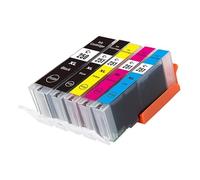 DEFIYAN Compatible Ink Cartridge Compatible With PGI250 CLI251 MG5420 MG5422 MG5520 MG5522 MG6420 IP7220 MX722 MX922 IX6820(1SET)