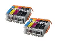 DEFIYAN Compatible Ink Cartridge Compatible With PGI270 CLI271 Suitable Compatible With MG5720 MG5721 MG6820 MG6821 MG6822 MG7720 Printers(2SETS (10PCS))