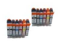 DEFIYAN Compatible Ink Cartridge Compatible With PGI525 CLI526 Compatible With MG6150 MG6250 MG8150 MG8250 Series(2SETS (12PCS))