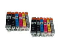 DEFIYAN Compatible Ink Cartridge Compatible With PGI770 CLI771 Compatible With MG7770 Printer(2 SETS)