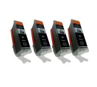 DEFIYAN Compatible Ink Cartridge Compatible With PGI770 CLI771 Compatible With MG7770 Printer(4PCS 770 BLACK)