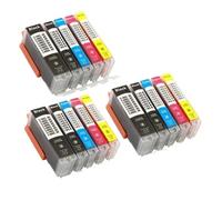 DEFIYAN Compatible Ink Cartridge Compatible With PGI850 CLI851 Compatible With MG7580 IP7280 IP8780 MX728 MX928 IX6780 IX6880 Printers(5COLOR 3SET)