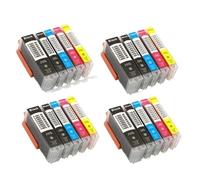 DEFIYAN Compatible Ink Cartridge Compatible With PGI850 CLI851 Compatible With MG7580 IP7280 IP8780 MX728 MX928 IX6780 IX6880 Printers(5COLOR 4SET)