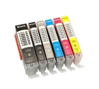 DEFIYAN Compatible Ink Cartridge Compatible With PGI850 CLI851 Compatible With MG7580 IP7280 IP8780 MX728 MX928 IX6780 IX6880 Printers(6COLOR 1SET)