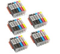 DEFIYAN Compatible Ink Cartridge Compatible With PGI850 CLI851 Compatible With MG7580 IP7280 IP8780 MX728 MX928 IX6780 IX6880 Printers(5COLOR 5SET)