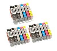 DEFIYAN Compatible Ink Cartridge Compatible With PGI850 CLI851 Compatible With MG7580 IP7280 IP8780 MX728 MX928 IX6780 IX6880 Printers(6COLOR 3SET)