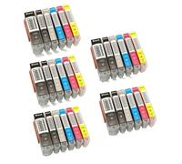 DEFIYAN Compatible Ink Cartridge Compatible With PGI850 CLI851 Compatible With MG7580 IP7280 IP8780 MX728 MX928 IX6780 IX6880 Printers(6COLOR 5SET)