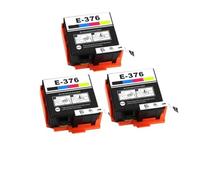 DEFIYAN Compatible Ink Cartridge Compatible With PictureMate PM-525 T3760 T376 E376 E-376 Inkjet Cartridge(3PCS T376)