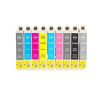 DEFIYAN Compatible Ink Cartridge Compatible With R2880 Models T0961 T0962 T0963 T0964 T0965 T0966 T0967 T0968 T0969(One set)