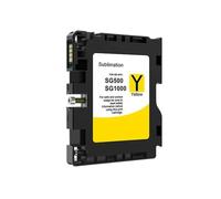 DEFIYAN Compatible Ink Cartridge Compatible With Sawgrass SG500 SG1000 With Chip Compatible With Sublimation Ink(Y)