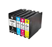 DEFIYAN Compatible Ink Cartridge Compatible With T04A1 T04A2 T04A3 T04A4 Compatible With WorkForce WF-C8190DW WF-C8190DTW WF-C8690DWF WF-C8690DTWF Printers