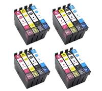 DEFIYAN Compatible Ink Cartridge Compatible With T212XL T212 XL Compatible With Expression XP4100 XP4105 Workforce WF2830 WF2850(16pcs 4set)