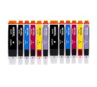 DEFIYAN Compatible Ink Cartridge Compatible With TS8140 TS8240 TS9140 TS8340 PGI-480 CLI-481 480 481 480XL 481XL(12PK 2SET)