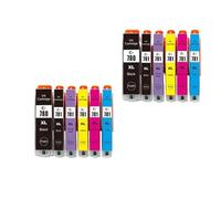 DEFIYAN Compatible Ink Cartridge Compatible With TS9170 TS8170 TS8270 PGI-780XL CLI-781 780xl(2 SETS(12PCS))