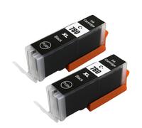 DEFIYAN Compatible Ink Cartridge Compatible With TS9170 TS8170 TS8270 PGI-780XL CLI-781 780xl(2PCS-BIG BLACK)