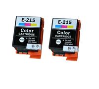 DEFIYAN Compatible Ink Cartridge Compatible With WF-100W WF-100 Printers Compatible With 215 T215 T2151 T2160(2PCS TRI-COLOR)