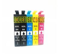DEFIYAN Compatible Ink Cartridge Compatible With XP-5100 XP-5105 WF-2860 WF-2865 Printers T502XL T502(5PCS)