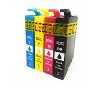 DEFIYAN Compatible Ink Cartridge Compatible With XP-5100 XP-5105 WF-2860 WF-2865 Printers T502XL T502(4PCS)
