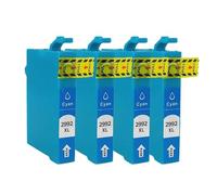 DEFIYAN Compatible Ink Cartridge Compatible With XP Series Models Including XP-442 XP-345 XP-245 XP-235 XP-342 XP-435 XP-255 XP-257 T2991 T2991XL T29XL(4pcs-Cyan)