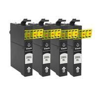 DEFIYAN Compatible Ink Cartridge Compatible With XP Series Models Including XP-442 XP-345 XP-245 XP-235 XP-342 XP-435 XP-255 XP-257 T2991 T2991XL T29XL(4pcs-Black)