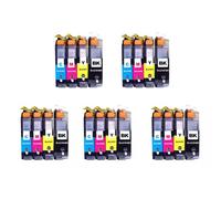 DEFIYAN Compatible Ink Cartridge LC103 LC101 103-103 Compatible With MFC-J650DW J870DW J875DW J6720DW J6920DW J285DW J470DW(5 set)
