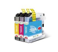 DEFIYAN Compatible Ink Cartridge LC223 223XL Compatible With Printers DCPJ562DW J4120DW MFCJ480DW J680DW J880DW J4620DW J5720DW(3PCS)