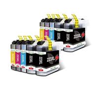 DEFIYAN Compatible Ink Cartridge LC223 223XL Compatible With Printers DCPJ562DW J4120DW MFCJ480DW J680DW J880DW J4620DW J5720DW(10PCS)