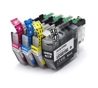 DEFIYAN Compatible Ink Cartridge LC401 LC401XL Compatible With MFC-J1010DW MFC-J1012DW MFC-J1170DW MFC-J5340DW MFC-J5345DW Printers(LC401XL-4Color 1Set)
